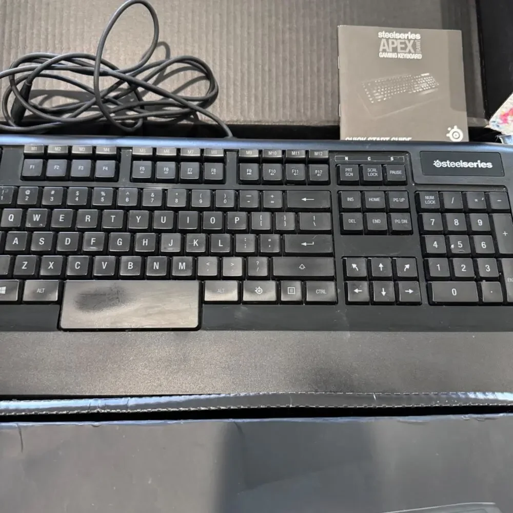 SteelSeries Apex RAW 64121 Wired Keyboard Gaming Keyboard104 Keys - USB - PC/Mac